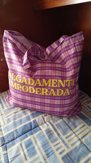 Bolsos amplios con mensajes motivacionales NUEVOS