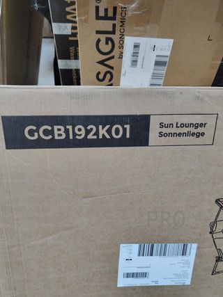 Tumbona Plegable SONGMICS