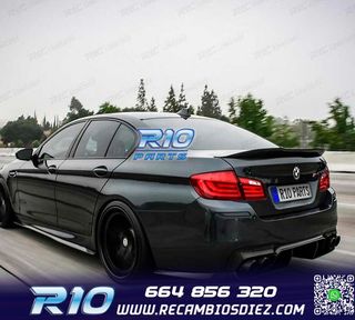 ALERON SPOILER BMW F10 10- LOOK PSM CARBONO