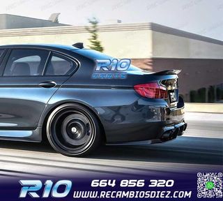 ALERON SPOILER BMW F10 10- LOOK PSM CARBONO