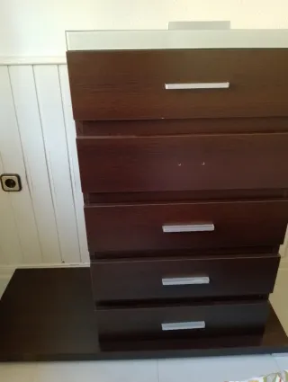 Cajonera 5 cajones con plataforma