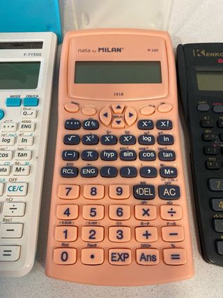 Calculadoras Científicas Casio,Canon,milan y kenko