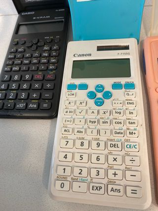 Calculadoras Científicas Casio,Canon,milan y kenko