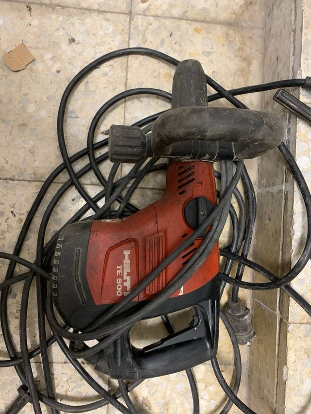 Taladro Hilti TE 500 y TE 7-C