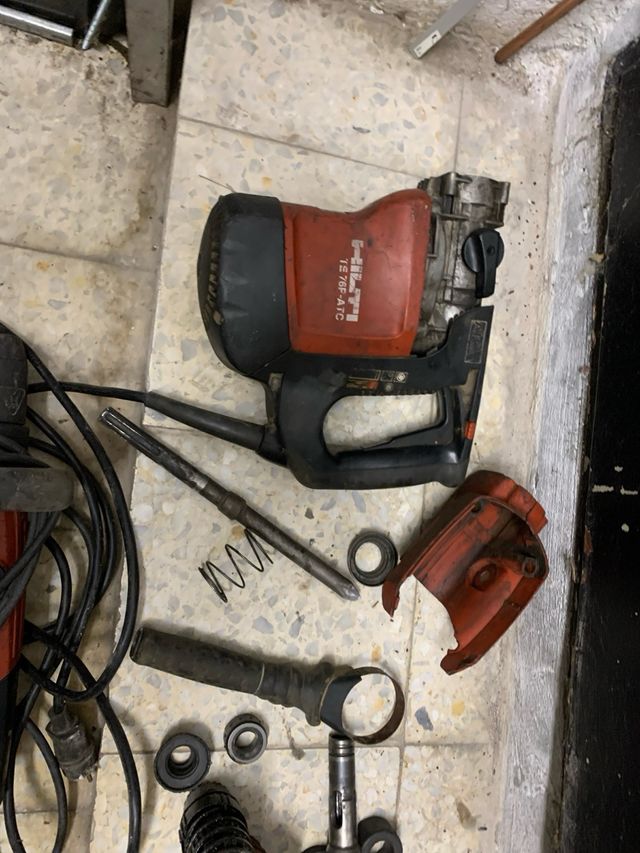 Taladro Hilti TE 500 y TE 7-C