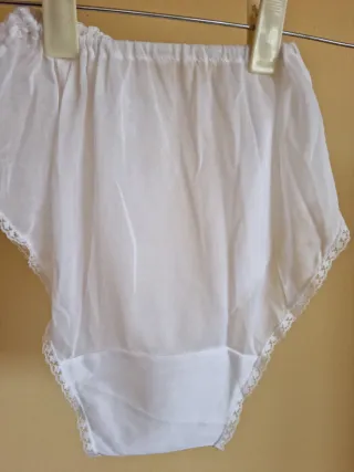 Conjunto Lencería Novia Años 60 Talla S