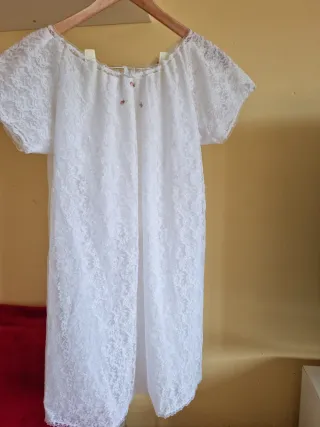 Conjunto Lencería Novia Años 60 Talla S