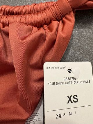 Bikini Calzedonia arricciato arancio tg M