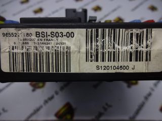 BSI Caja de fusibles Citroën Peugeot 9655221180 S120104600J