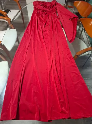 Vestido largo Miss Ord rojo talla L