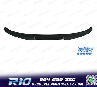 ALERON SPOILER BMW F10 LOOK M4 10-17 NEGRO BRILLO
