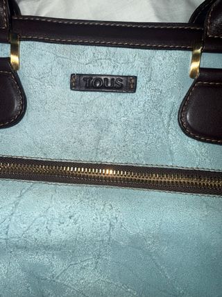 Bolso Tous 2003 Azul y Marrón