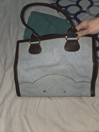 Bolso Tous 2003 Azul y Marrón