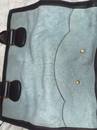 Bolso Tous 2003 Azul y Marrón