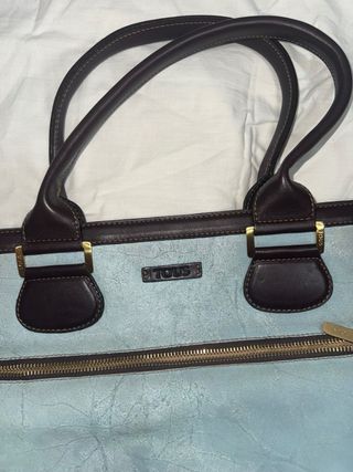 Bolso Tous 2003 Azul y Marrón