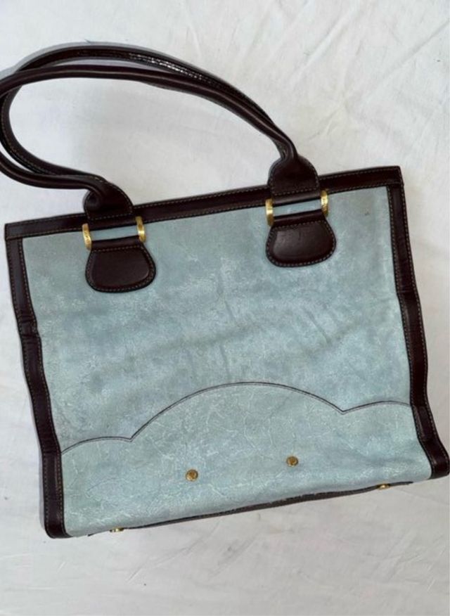 Bolso Tous 2003 Azul y Marrón