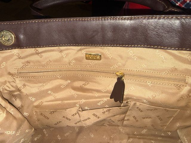 Bolso Tous 2003 Azul y Marrón