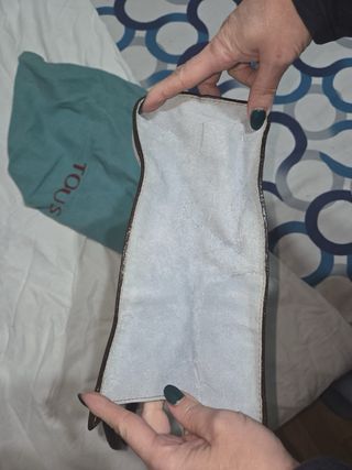 Bolso Tous 2003 Azul y Marrón