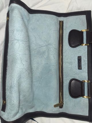 Bolso Tous 2003 Azul y Marrón