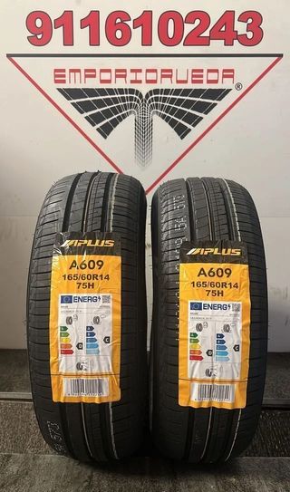 165 60 14 H APLUS RUEDA NUEVA YA MONTADA M+S