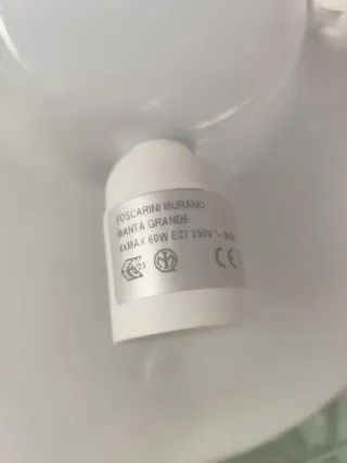 Lámpara de techo diseño Manta