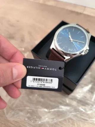 Reloj Tommy Hilfiger Hombre Piel Marrón