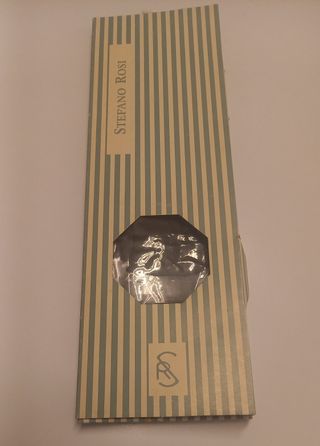 Cravatta e pochette fantasia paisley