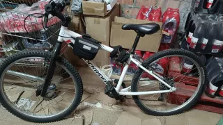 Bicicleta Blanca Rockrider