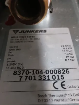 Termo Junkers miniMaxx