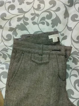 Abrigo Camel T. 38 M + Pantalón