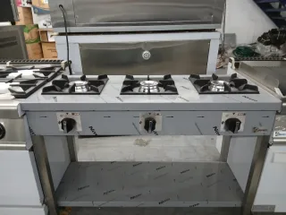 Fornello a gas 3 fuochi con supporto 624792455