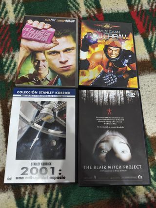 Lote 8 Películas DVD: Moby 18, Rollerball, Fight C