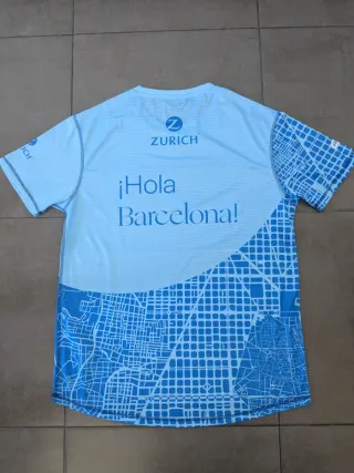 Camiseta Maratón Barcelona edición especial Zurich