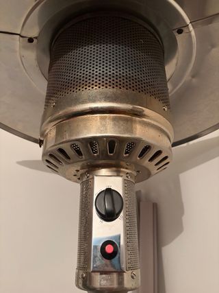 Estufa de jardín a gas propano