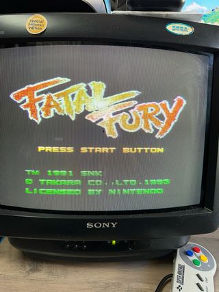 Fatal Fury SNES Pal NOE