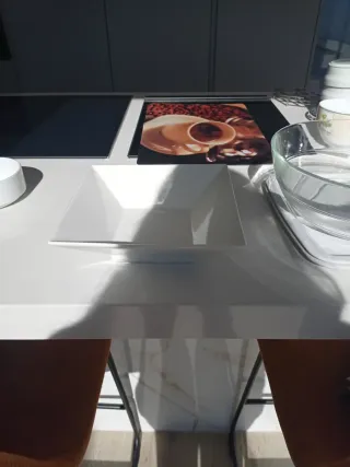 4 Fuentes de cerámica y cristal