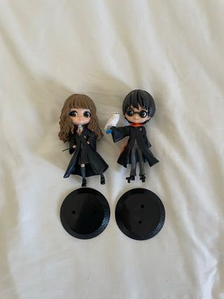 Figuras Harry Potter y Hermione