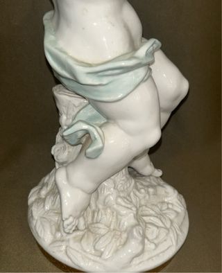 Figura ángel de porcelana 38 cm