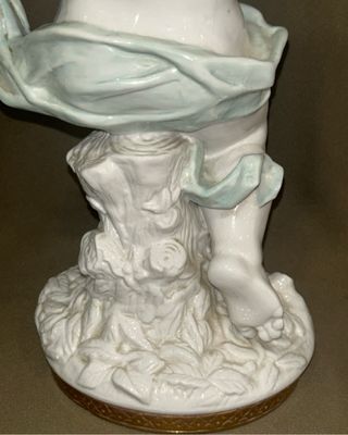 Figura ángel de porcelana 38 cm