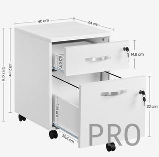 Archivador con cajón