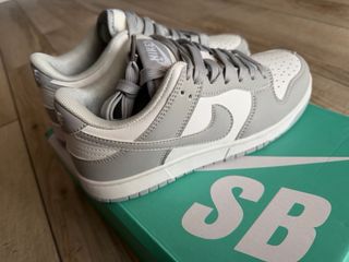 Nike Dunk SB nuove grigio bianco