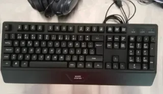 Pack Teclado Gaming Mars Gaming MCP124PRO 4en1