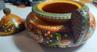 Portagioie decorato a mano