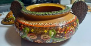 Portagioie decorato a mano