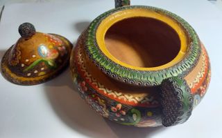 Portagioie decorato a mano