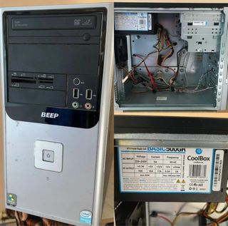 Caja torre Beep + fuente alimentación Coolbox 300W