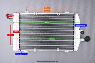 Radiador KAWASAKI VN VULCAN 1700 VOYAGER 2012 25