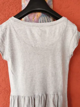 Maglietta Hello Kitty grigia con stampa