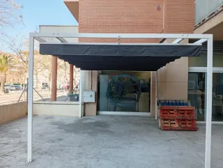 Pérgola metálica 4.50 x 3.50 m
