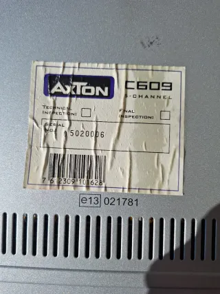 Cajón Subwoofer Coche + Etapa Potencia 450W